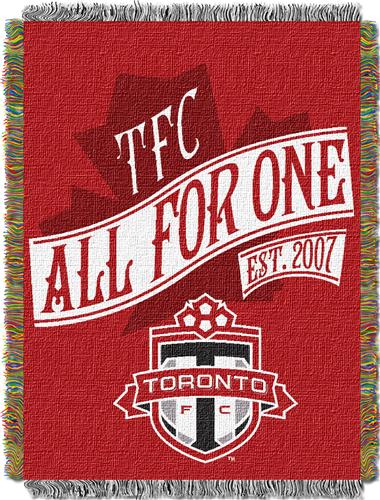 Northwest MLS Toronto FC Handmade Tapestry Throw