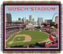 Northwest MLB New Busch Stadium Tapestry Throw
