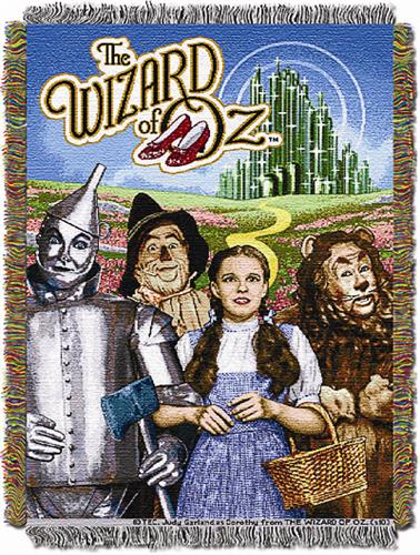 Northwest The Wizard of Oz 60" Tapestry Throws