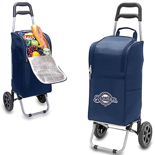 Picnic Time MLB Milwakee Brewers Cart Cooler