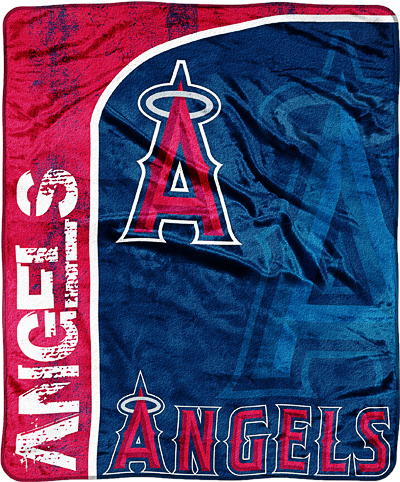Northwest MLB LA Angels Jersey Micro Throw