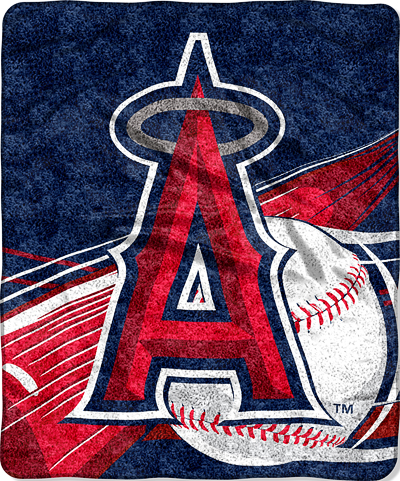 Northwest MLB Los Angeles Angels Sherpa Throw
