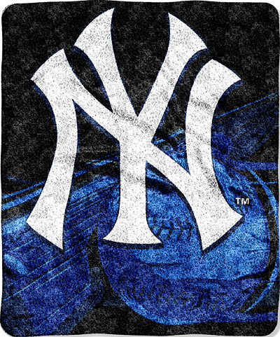 Northwest MLB New York Yankees Sherpa Throw