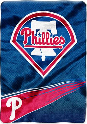 Northwest MLB Phillies Tie Dye Super Plush Throw