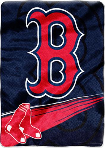 Northwest MLB Boston Red Sox Tie Dye Plush Throw