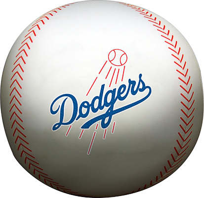 Northwest MLB Los Angeles Dodgers Woochie Pillows