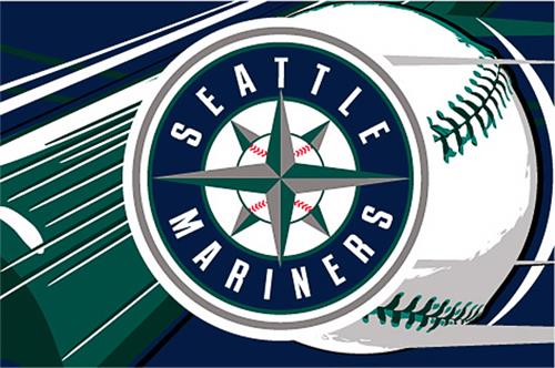 Northwest MLB Seattle Mariners Acrylic Tufted Rug
