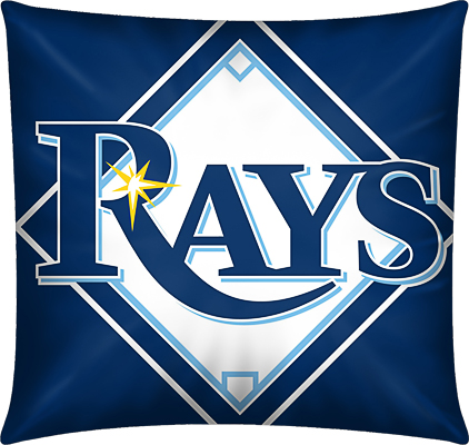 Northwest MLB Tampa Bay Rays Embroidered Pillow