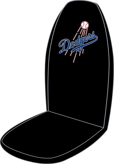 la dodgers car seat covers