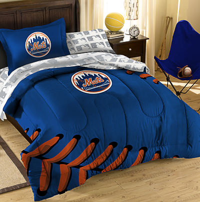 Northwest MLB New York Mets Twin Bed In Bag Sets