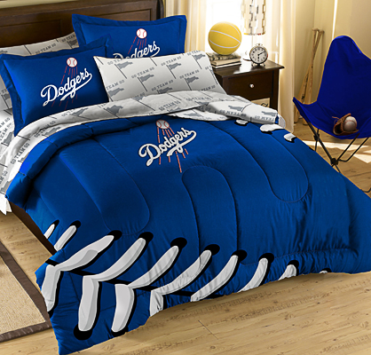 Northwest MLB LA Dodgers Full Bed In Bag Sets