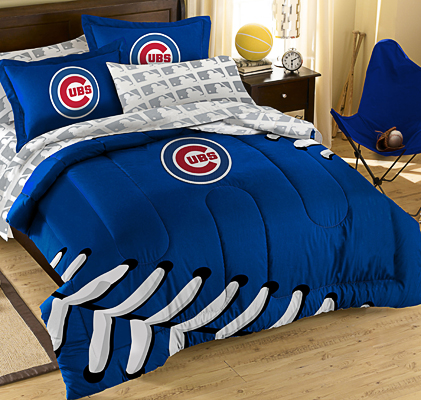Northwest MLB Cubs T/F Embroidered Comforter
