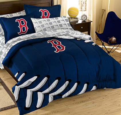 Northwest MLB Red Sox T/F Embroidered Comforter