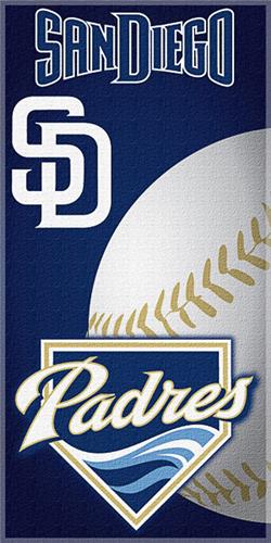 Northwest MLB Padres 30"x60" Beach Towels