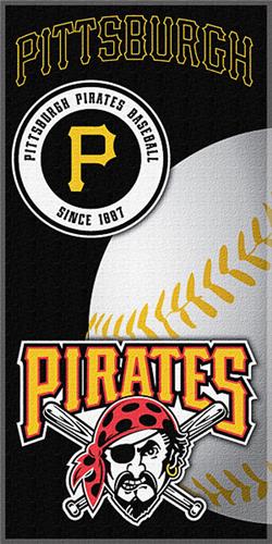 Northwest MLB Pirates 30"x60" Beach Towels