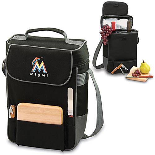 Picnic Time MLB Miami Marlins Duet Wine Tote