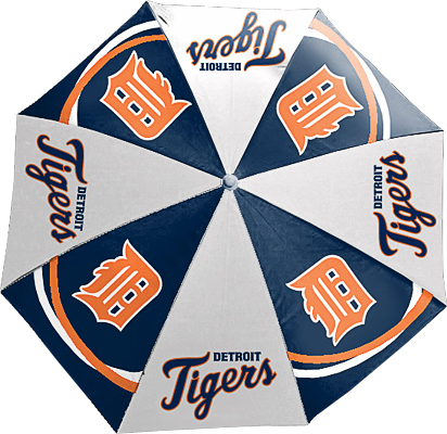 Northwest MLB Detroit Tigers Beach Umbrella