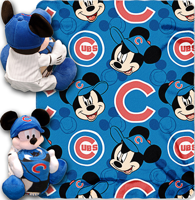 Northwest MLB Chicago Cubs 40"x50" Mickey Throws