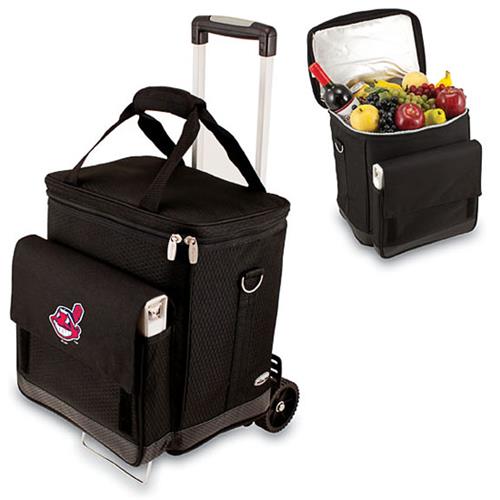 Picnic Time MLB Cleveland Indians Cellar w/Trolley