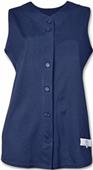 Womens/ Girls Sleeveless Full Button Softball Jersey