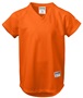 Girls (GM -Forest), Womens (WM - Orange or Red) V-Neck Pin Dot Mesh Qualify Softball Jersey