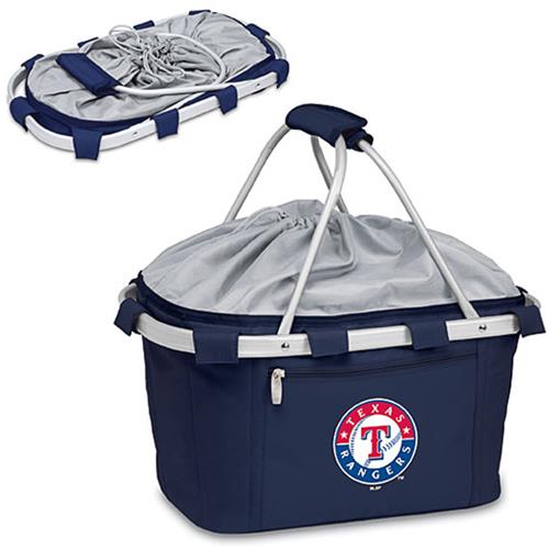 Picnic Time MLB Texas Rangers Metro Basket