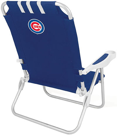 Picnic Time MLB Chicago Cubs Monaco Chair