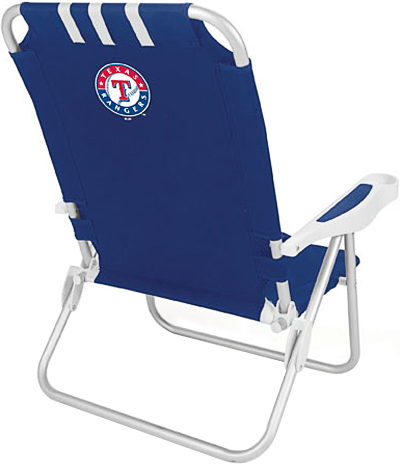 Picnic Time MLB Texas Rangers Monaco Chair