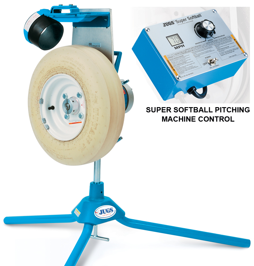 E65792 Jugs Super Softball Pitching Machine