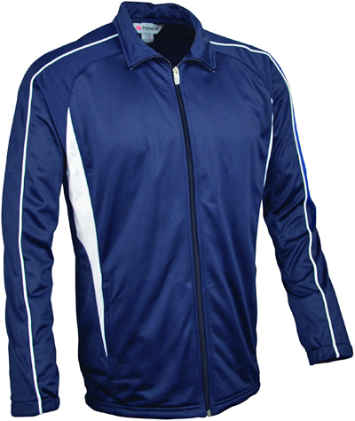 Tonix Vigor Warm-up Jackets. Decorated in seven days or less.