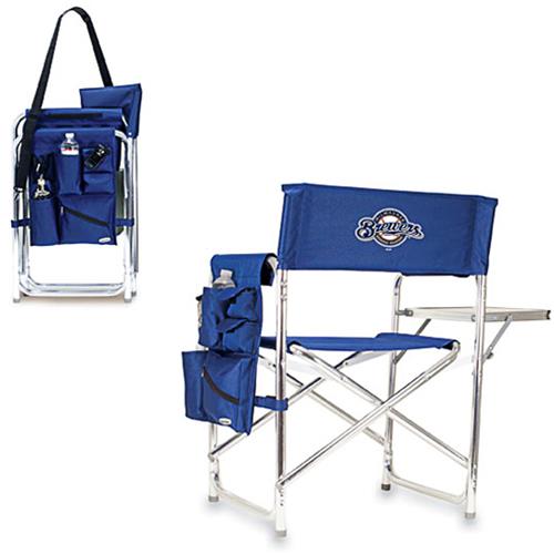 Picnic Time MLB Milwaukee Brewers Sport Chair