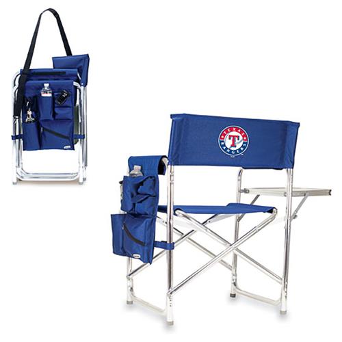 Picnic Time MLB Texas Rangers Folding Sport Chair