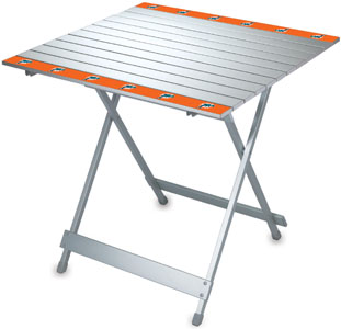 Picnic Time NFL Miami Dolphins Travel Table