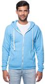 Royal Apparel Unisex Triblend Fleece Zip Hoodie 25050