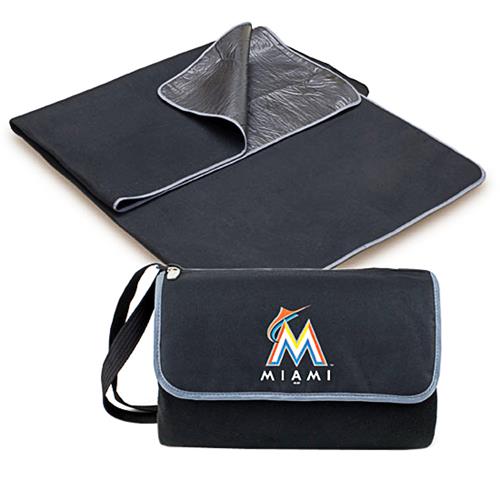 Picnic Time MLB Miami Marlins Outdoor Blanket