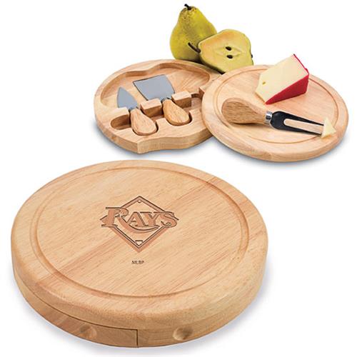 Picnic Time MLB Tampa Bay Rays Brie Cutting Board