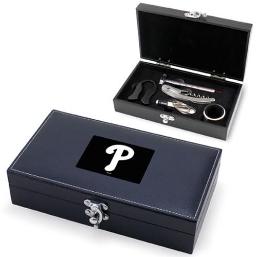 Picnic Time MLB Philadelphia Phillies Wine Box Set