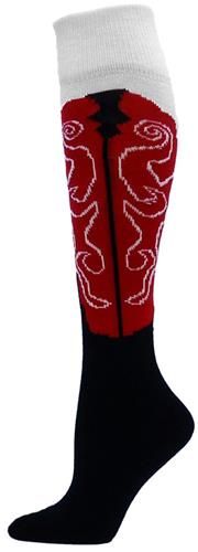 Red Lion The Western Boot Flat Knit Socks