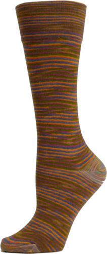 E. G. Smith Womens Space Dyed Socklings