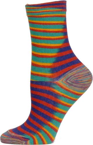 E. G. Smith Space Dyed Bobby Socklings