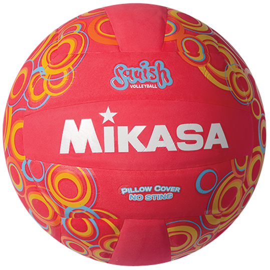 E66555 Mikasa Squish Series No Sting Outdoor Volleyballs