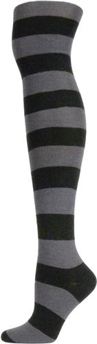 Nouvella Women Cotton Rugby Stripe Over Knee Socks