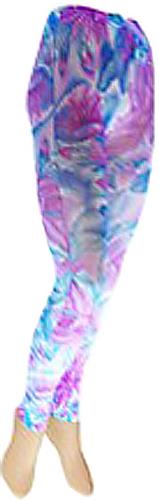 Nouvella Water Colors Sublimated Footless Tights
