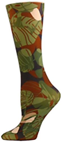 Nouvella Green Jungle Sublimated Trouser Socks