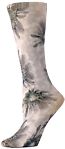 Nouvella Women Sunflowers Sublimated Trouser Socks