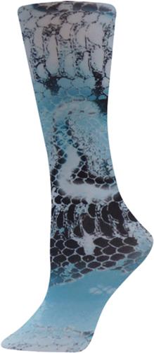 Nouvella Turquoise Anaconda Sublimate Trouser Sock