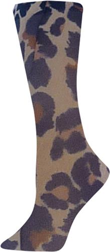 Nouvella Animal In Tan Sublimated Trouser Socks