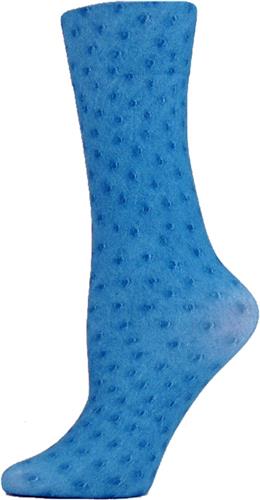 Nouvella Turquoise Ostrich Sublimated Trouser Sock