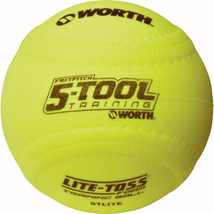 Worth 5-Tool Lite Toss Training Fastpitch Ball DZ