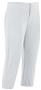 Womens Unbelted Softball Pants (WS,WM - White)